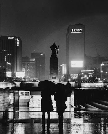 Grayscale Photography Of Two People