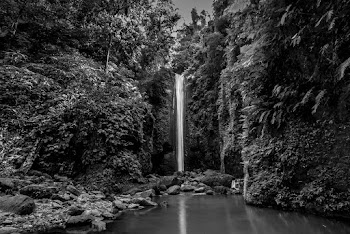 Grayscale Photography of Water Falls