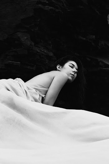 Grayscale Photography of Woman
