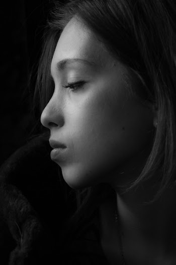 Grayscale Photography of Woman's Face