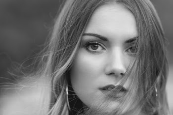 Grayscale Photography of Woman's Face