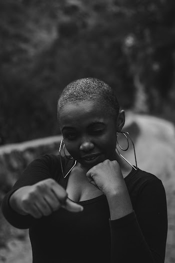 Grayscale Photography of Woman in Scoop-neck Long-sleeved Top