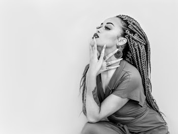 Grayscale Photography Of Woman In Short-sleeved Shirt