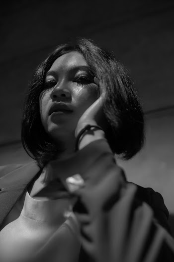 Grayscale Photography of Woman Wearing Blazer