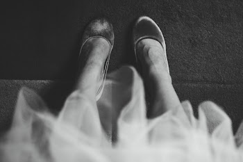 Grayscale Photography Of Woman Wearing Closed-toe Shoes