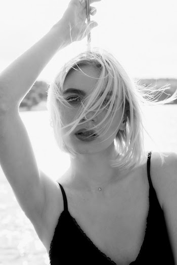 Grayscale Photography of Woman Wearing Spaghetti Strap Top