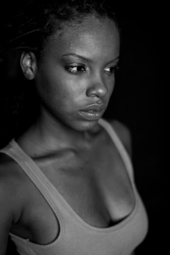 Grayscale Photography of Woman Wearing Tank Top