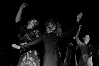Grayscale Photography of Women Dancing