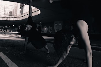 Grayscale Photography of Women Dancing