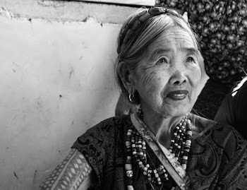 Grayscale Portrait Photo of Old Smiling Woman