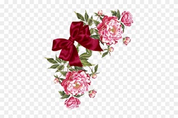 Great Floral Images On This Page - Png Red Rose Victorian