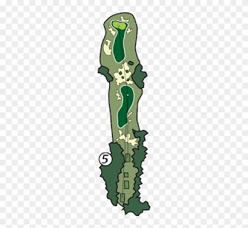 Great Par 4 To Begin A Sequence Of Holes That Are Second - Cartoon