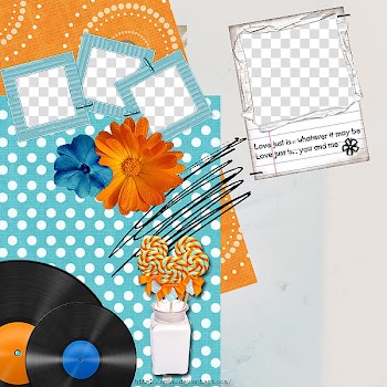 Great Textures x, flowers, vinyl records, candies, and frames illustration transparent background PNG clipart