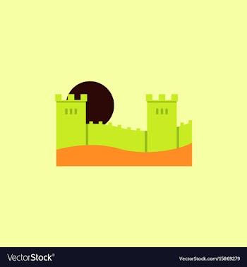Great wall of china vector image