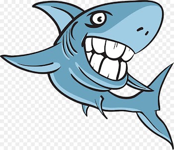 Great white shark Cartoon Clip art - Cartoon,Shark,illustration 