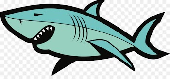 Great white shark Fish - vector shark 