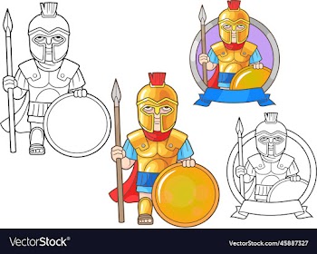 greek antique warrior