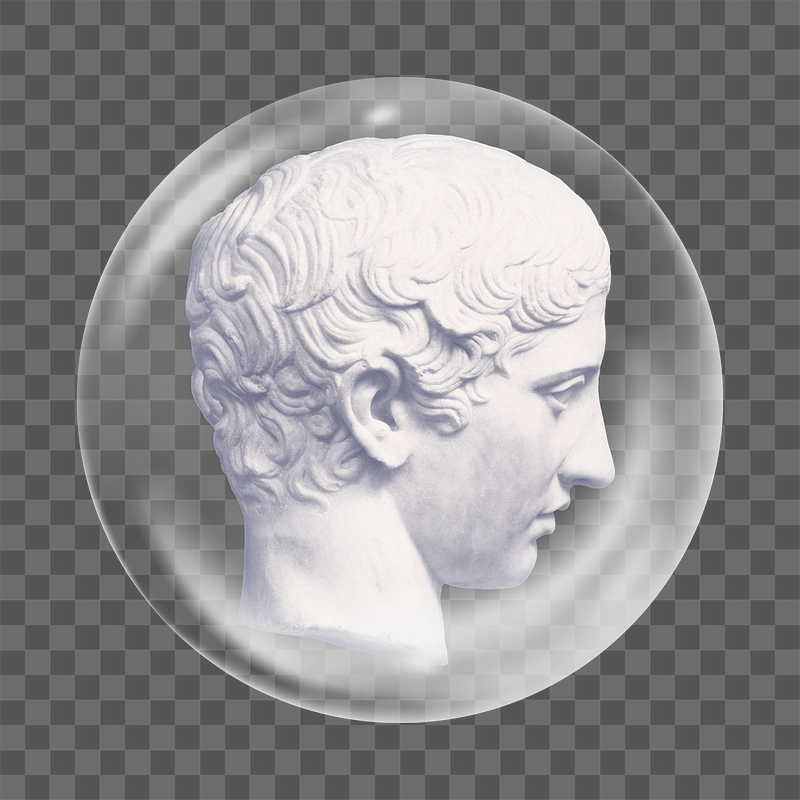 Greek god head png sculpture | Free PNG - rawpixel