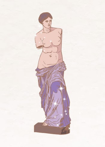 Greek goddess statue collage element, | Free Vector Illustration - rawpixel