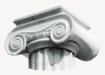 Greek pillar capital isolated design | Free Photo - rawpixel