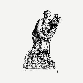 Greek statue drawing, ancient illustration | Free PSD Illustration - rawpixel