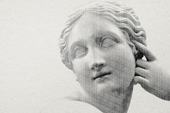 Greek statue in engraving style | Free stock illustration | High Resolution graphic