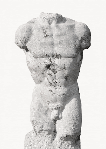 Greek statue isolated object image | Free Photo - rawpixel