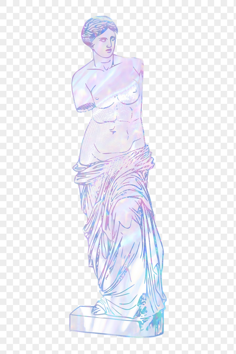 Greek statue png sticker, aesthetic | Free PNG Illustration - rawpixel