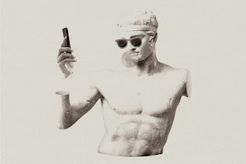 Greek statue with risograph effect remixed… | Free stock illustration | High Resolution graphic