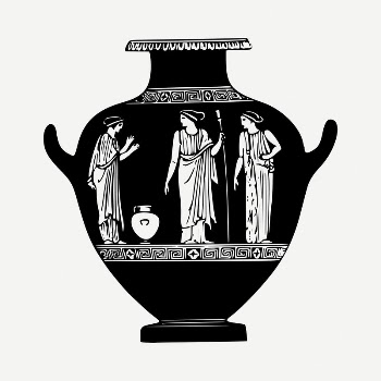Greek vase drawing, vintage illustration | Free PSD - rawpixel