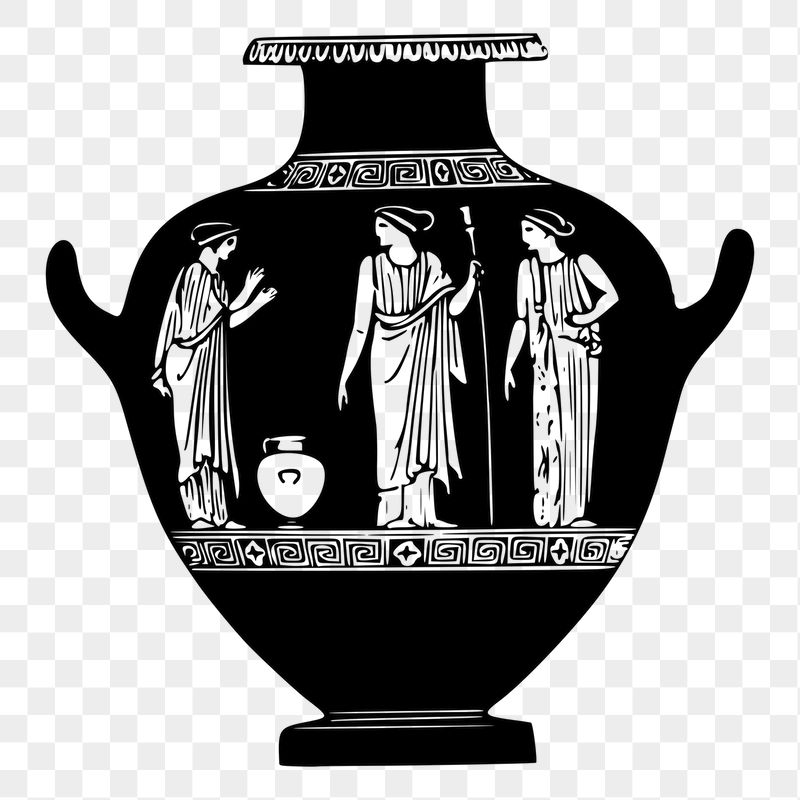 Greek vase png sticker illustration, | Free PNG - rawpixel