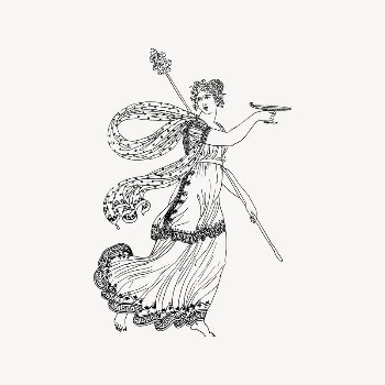 Greek woman clipart, drawing illustration | Free Vector Illustration - rawpixel