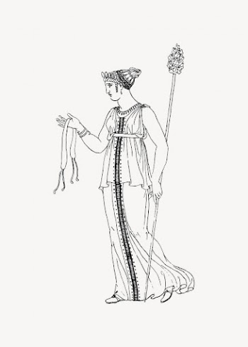 Greek woman clipart, drawing illustration | Free Vector Illustration - rawpixel