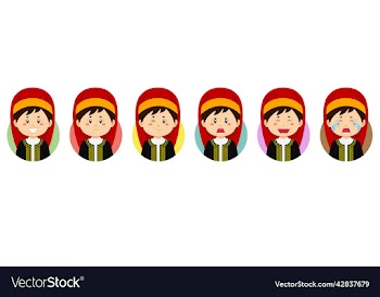 greeks avatar with various expression