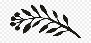 Greely - Clipart Border Black And White Leaves