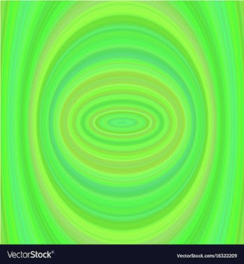 Green abstract ellipse background vector image