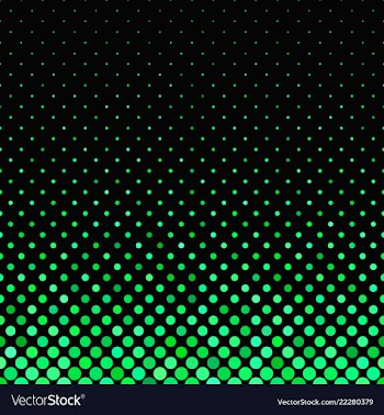 Green abstract geometric dot pattern background vector image