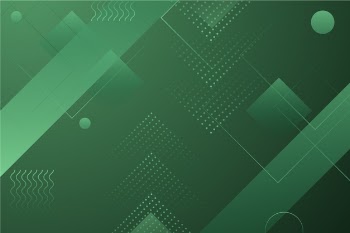 Green abstract geometric wallpaper Free Vector