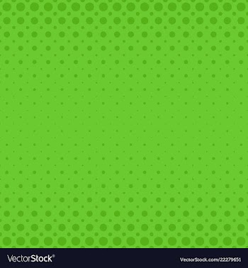 Green abstract halftone dot pattern background vector image