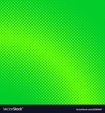 Green abstract halftone dotted background pattern vector image