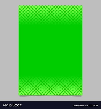 Green abstract halftone geometric circle and vector image