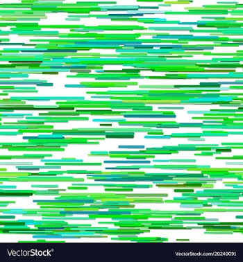 Green abstract horizontal stripe pattern vector image