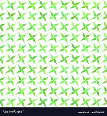 Green abstract leaf pattern background design vector image