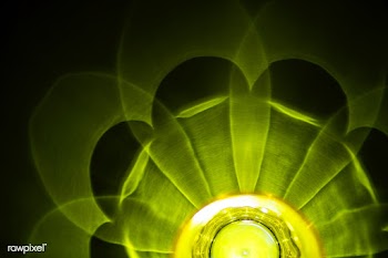 Green abstract light reflection background | Free stock photo - 413704