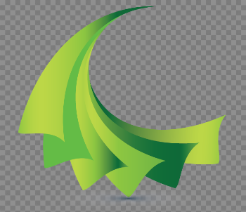 Green Abstract Lines PNG Image Background