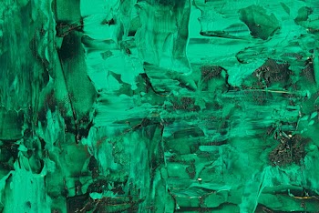 Green Abstract Painting