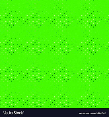 Green abstract seamless diagonal square pattern vector image