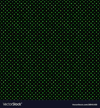 Green abstract seamless dot pattern background vector image