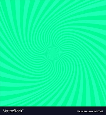 Green abstract spiral background - design vector image