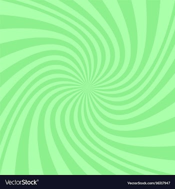 Green abstract spiral background - design vector image